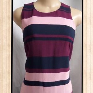Ann Taylor Factory Store striped dress NWT